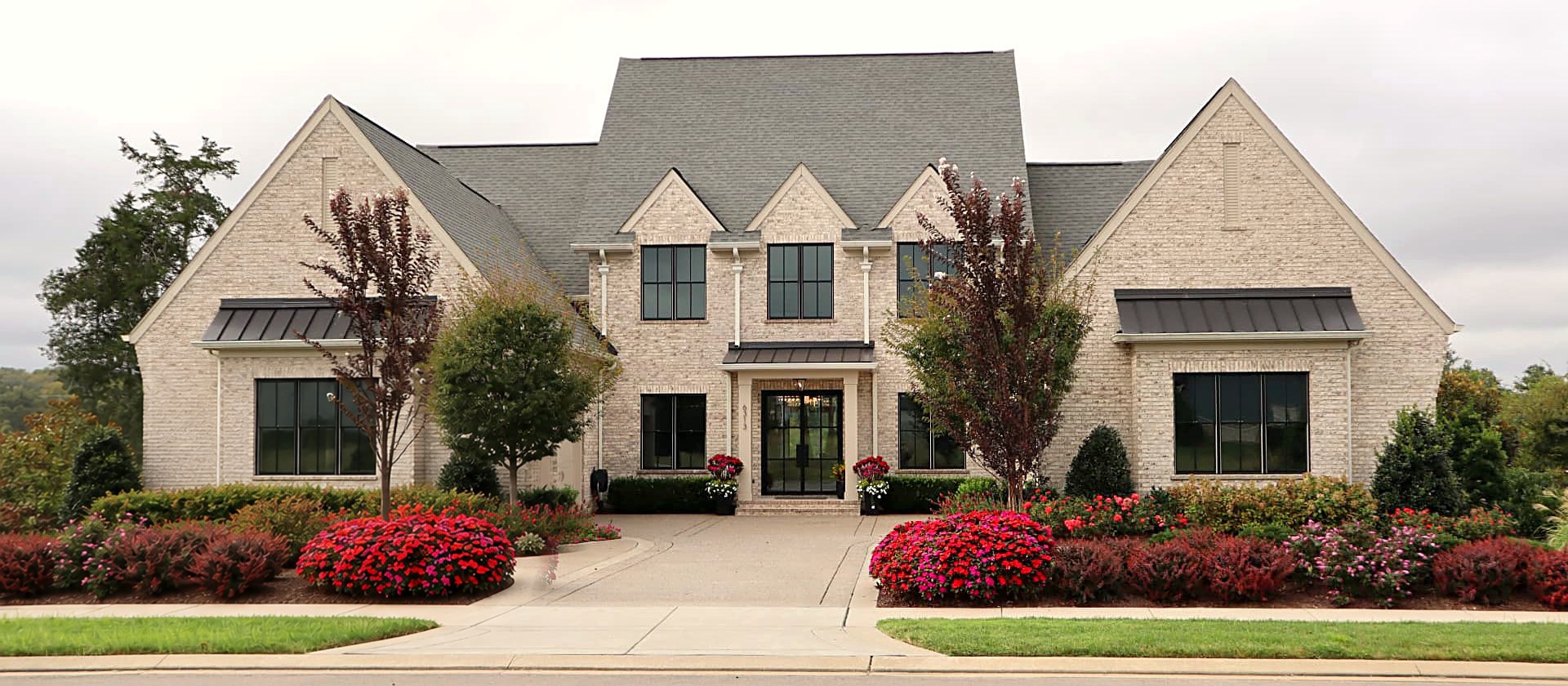 Private home styled for the season