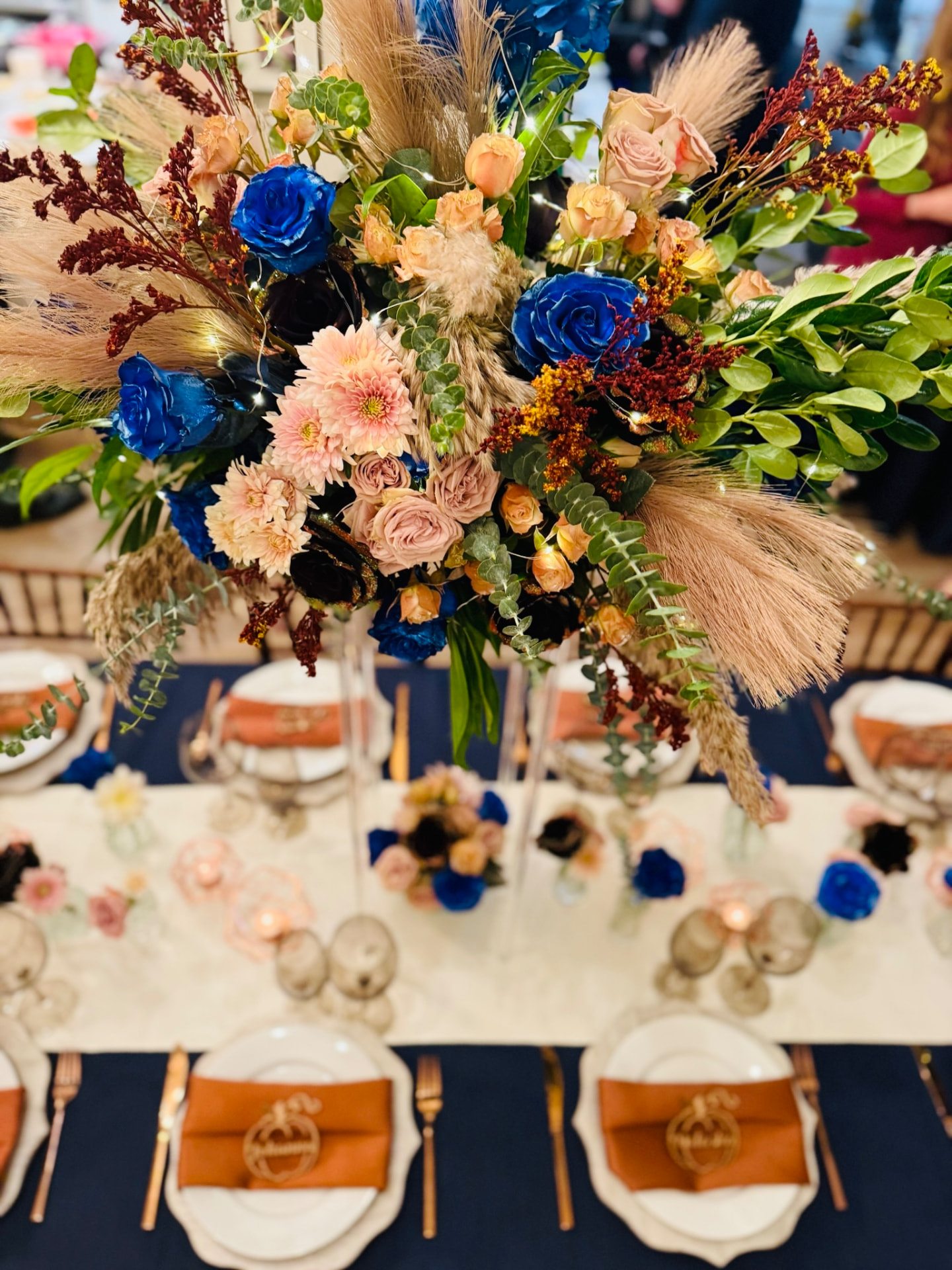 A Blue & Copper Harvest