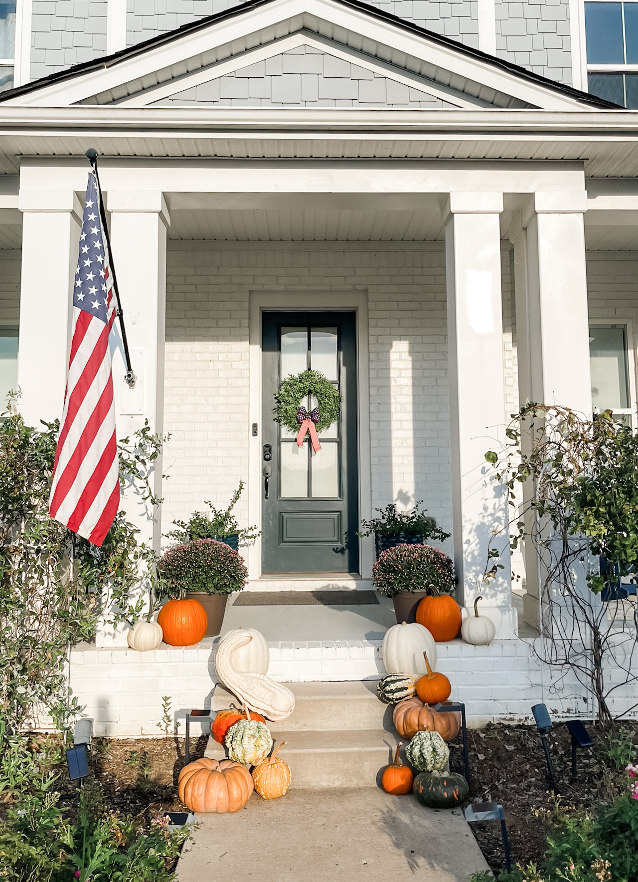 The Seasonal Welcome fall porch styled by Beautifully in Season